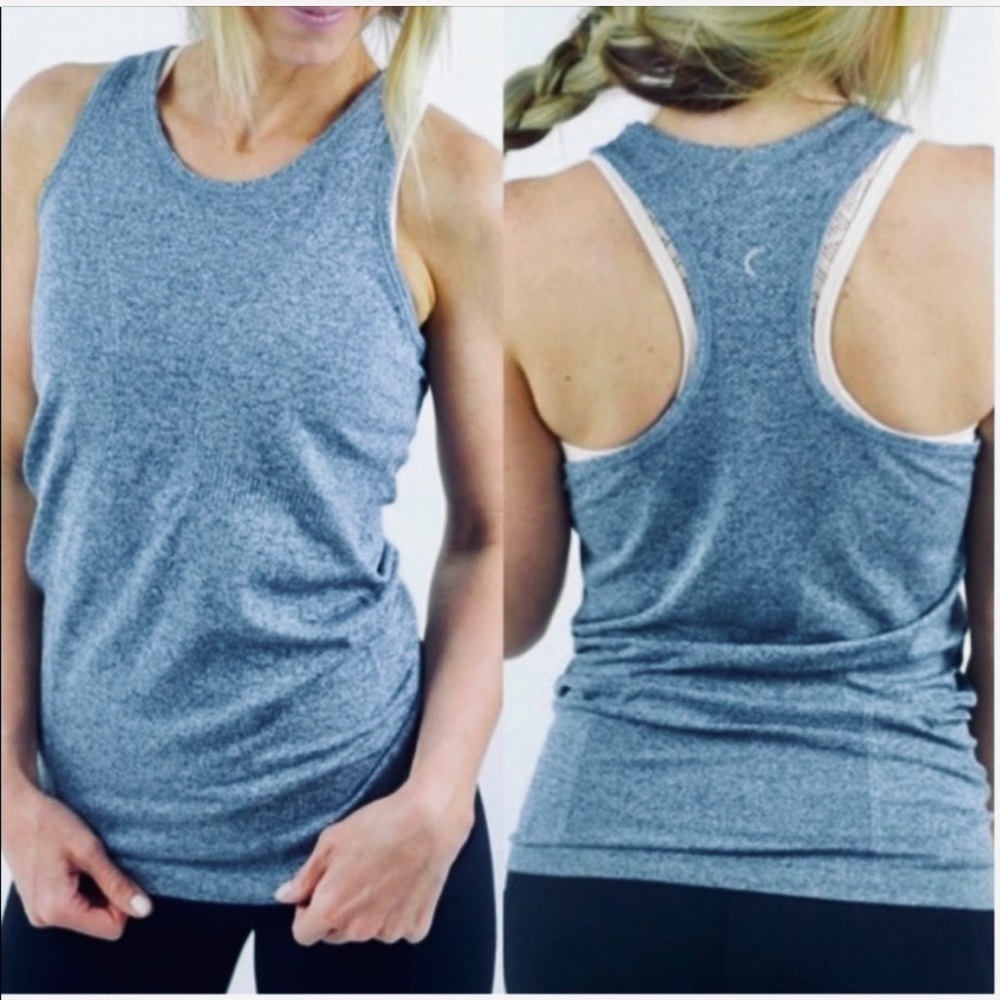 Zyia Navy Copper Charged Tank